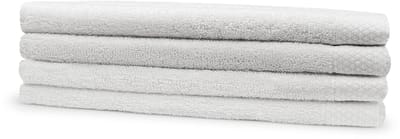 Eleganzzz Gastendoekjes - Set van 4 - Gastendoekje 30x50cm - 420 gr/m2 - 100% Katoen - white