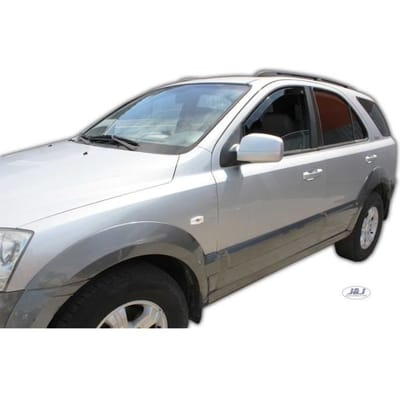 Déflecteurs d'air - J&J AUTOMOTIVE - Kia Sorento 1 - Fumé - Acrylique renforcé - Installation facile