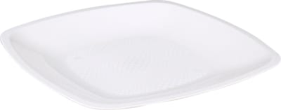 Goldplast Bord - reusable - vierkant - 1-vaks - pP - 18x18cm - wit - 25 stuks