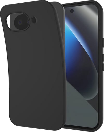 Cazy hoesje geschikt voor Google Pixel 10a Hoesje Siliconen - Flexibele Case - Zwart