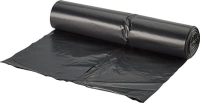 Vuilniszakken 70 Liter - Afvalzakken Rollen - Huishoudelijk Gebruik - Stevig Polyethyleen Materiaal - 35 Micrometer Dik - Grijs