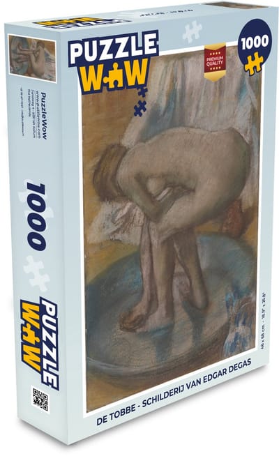 Puzzel De Tobbe - Schilderij van Edgar Degas - Legpuzzel - Puzzel 1000 stukjes volwassenen