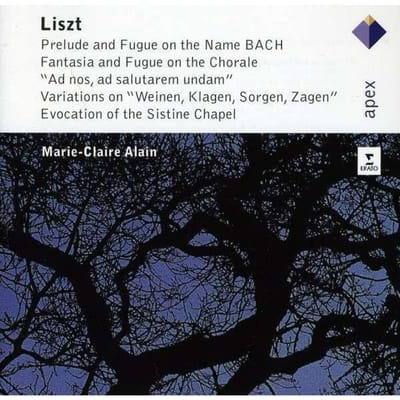 CD F. LISZT - Liszt: Prelude & Fuga op de 2564665859 Warner Classics 2011 Niet Japan Klassiek Gebruikt black