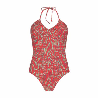 Badpak Barts Women Anangu V-Neck One Piece Red-Maat 40