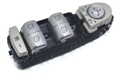 Raamschakelaar Zwart - Auto Onderdeel - Auto Reparatie - Directe Vervanging - 1 Stuk - Zwart