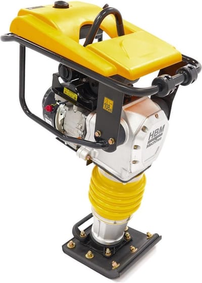 Professionele 6.5 PK Trilplaat, Vibratie Stamper Inclusief Wiel set en Motor Deksel