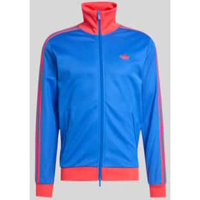 slim fit trainingsjack met logo-applicatie
