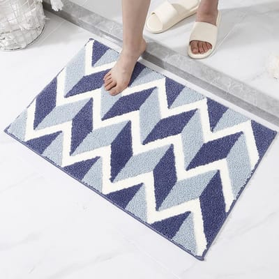 Eenvoudige Badkamer Absorberende Antislip Mat Huishoudelijke Entree Entree Vloermat Slaapkamer Vloermat Deurgang Woonkamer Tapijt 40x60cm gray