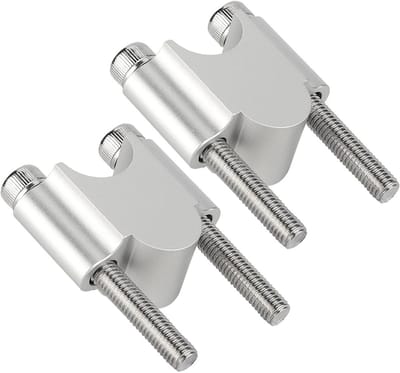 Stuurverhoger Motorfiets - Stuurklem Verhoging - Comfortabel Rijden - Verhoogt 30mm - 7/8 Inch - Chroom