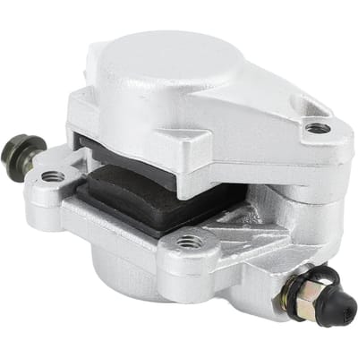 Étriers de frein arrière Construction métallique Bonne performance pour VTT Quad Bike Go Kart 125CC à 250CC white