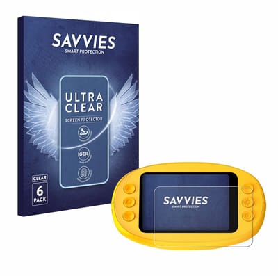 Savvies - Screenprotector voor Ashfly inskam 382 - Folie Beschermfolie transparant 6 Stuks