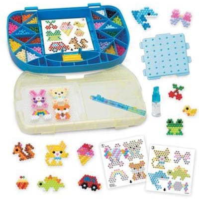 Aquabeads 31912 Beginners meeneemkoffer- COMPLETE KNUTSELSET- INCLUSIEF 900 PARELS IN 24 KLEUREN