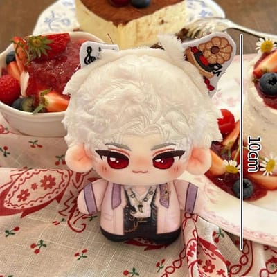 Adorable Love plus Peluches Espace Profond Sylus Rafayel Zayne Xavier Série Fleurs Peluches Figurines Fans Cadeaux Enfants -A2420 brown
