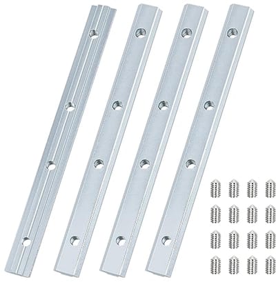 Verbindingsstukken voor Aluminium Profielen 30 Serie - 4 Stuks Groef 8 Profielverbinder