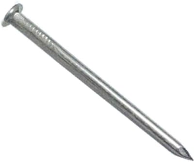 Roestvrijstalen spijkers - Bevestigingsmiddelen - Houtbewerking - Geribbeld schachtontwerp - 3 inch 75mm - Zilverkleurig