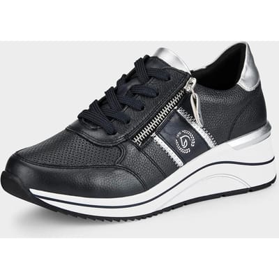 Sneakers met schokabsorberende zool - donkerblauw - Gr. 36 van Goldner Fashion