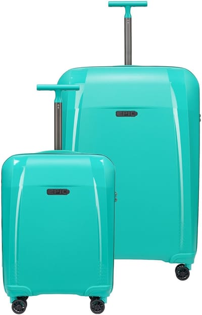 Epic Phantom SL 4 wielen Kofferset 2-delig - Harde bagage - TSA slot - vivid green