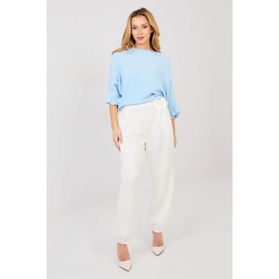 Elara Tailored Jogger - Off-white / One Size