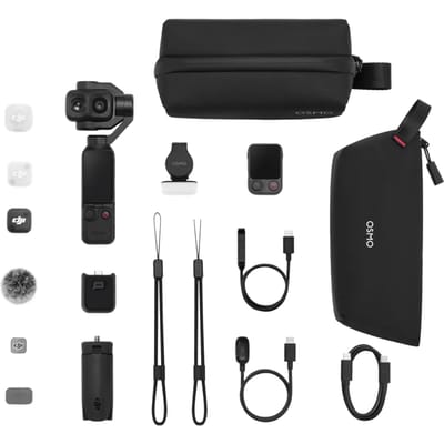 DJI Osmo Pocket 4P (Pro) Creator Combo Zwart