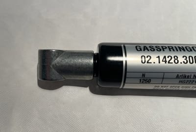 Gasveer Suspa 16-6 016 10772 1250N / 16-6 016 03145 1250N (vervanger)