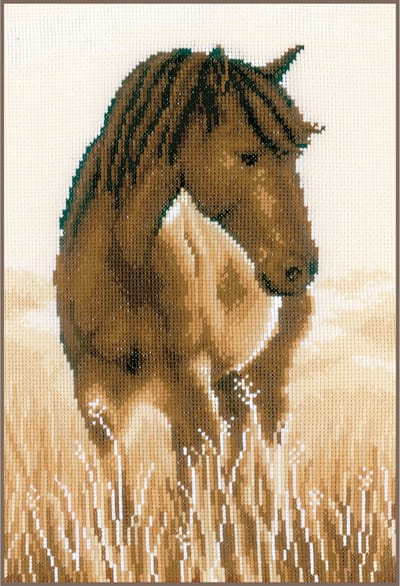 Vervaco - Telpakket kit - Paard - PN-0205368 - Borduren - Borduurpakket - Borduurpakket volwassenen