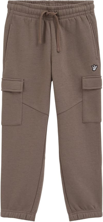 WE Fashion Jongens regular fit joggingsbroek met cargozakken
