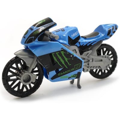 1:Modèle de Moto de Course en Alliage Moulé sous Pression Échelle 36 Pour Enfants Design Réaliste Résistant aux Chocs Durable Cadeau d'Anniversaire Idéal Jouets