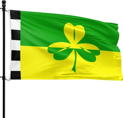 VlagDirect - Noordenveld vlag - Gemeente Noordenveld vlag - 90 x 150 cm.