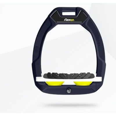 Ingelingen voor veiligheid bij het rijden, schuin, Ultra Grip Blauw/Wit/Geel Flex-On Safe-On