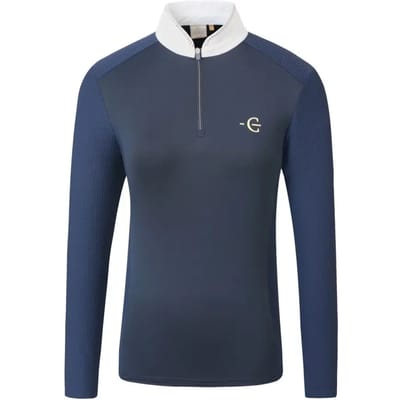 Wedstrijdpaardrijshirt met lange mouwen voor dames Covalliero