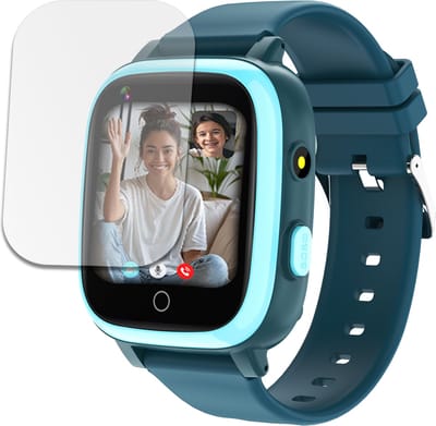 LEROYS - GPS Horloge Kind - Kinder Smartwatch - Android en iOS - Blauw - Incl. Simkaart
