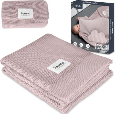 Bamboe Babydeken 100x75cm - Zacht, Antibacterieel en Hypoallergeen voor nieuw geboren baby's