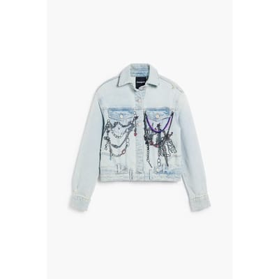 Dames spijkerjack Desigual Bacl