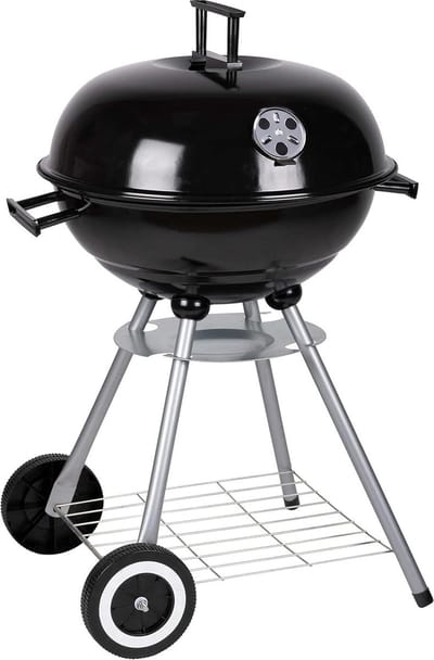 Houtskool BBQ Kogel Barbeque - Koken en Grillen - Geïsoleerde Handvaten - Ontluchtingssysteem - Verwijderbare As Opvangbak
