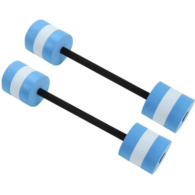 Zwem Barbells 2 STuks Huishoudelijk Blauw Verdikkend Zwemwater Gewichten Dumbbells voor Volwassenen gray