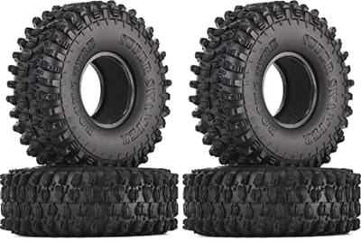 1,9 inch RC Banden Set voor 1/10 RC Crawler - Slijtvast, Duurzaam en Met Uitstekende Tractie