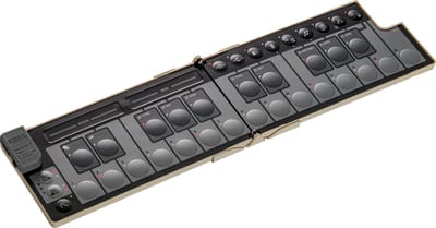 KORG nanoKEY FOLD Ultra-draagbaar, opvouwbaar MIDI-keyboard met uitgebreide uitrusting