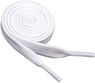 MTTproducts- Schoenveters 120 cm - 50 Paar - Polyester - 0,8 cm Breed - Vervangende Veters - Geschikt voor 6/7 Paar Gaten - Duurzame Koppen - Sportschoenveters