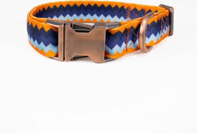 Luxe Halsband voor Honden-Metaal-Verstelbaar- 26 Cm-40 Cm x 2 Cm-D144