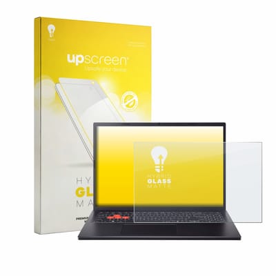 upscreen - Screenprotector voor Acer Nitro Lite 16 NL16-71G - Folie Beschermfolie Beschermglas matte