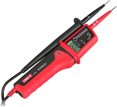 Spanning Tester - Spanningmeter Detector - Elektrische Metingen - IP65 Waterdicht - 12V-690V - Grijs