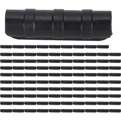 100pcs Serre Cadre Tube Clip Pince Jardin Film Pare-soleil Filet Fixation Pince Connecteur22 ? blanc black