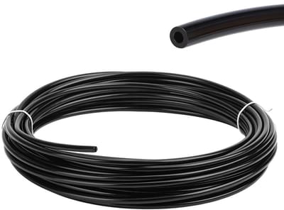 Cosensi- Luchtslang 10 meter - Premium Nylon - Flexibele Luchtleiding - Pneumatische Slang - Werkplaatsinrichting - Compatibel met 1/4 inch Aansluitingen