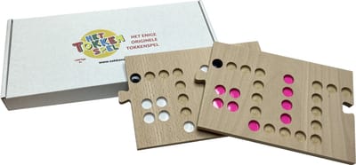 Tokkenspel Puzzel Aanvulset 6 Naar 8 Personen Bordspel