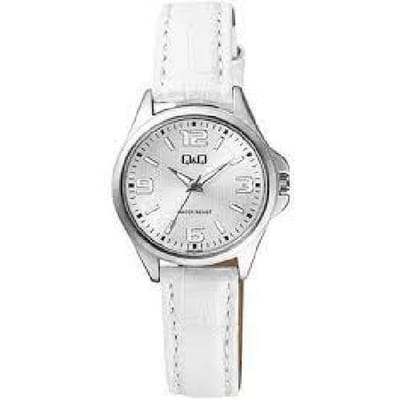Q7Q by Citzen- qa07j314y Dames horloge - 28 mm - Zilver