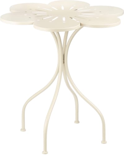 Mica Decorations Fleuri Bistrotafel - H73 x Ø70 cm - IJzer - Beige
