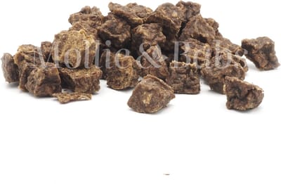 Mollie & Babs - Vleesblokjes Paard - Hondensnacks - Trainer Verwensnack - 100% Paard - 100% Natuurlijk - Hypoallergeen - 150 gram
