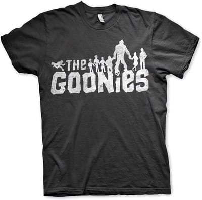 The Goonies Heren Tshirt -L- Logo Zwart