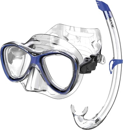 Duikerset voor Kinderen en Volwassenen: Masker en Snorkel met Spatbescherming