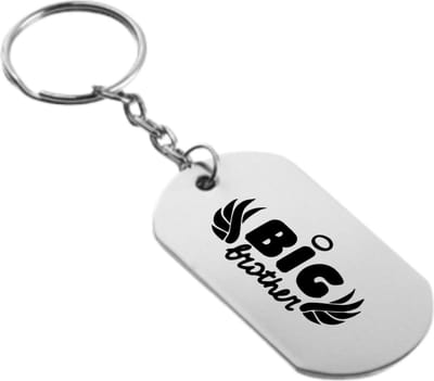 Akyol - grote broer sleutelhanger - Broer - familie - cadeau - 54 x 29mm